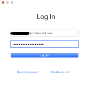 NordVPNとNordVPN IKEのログイン画面